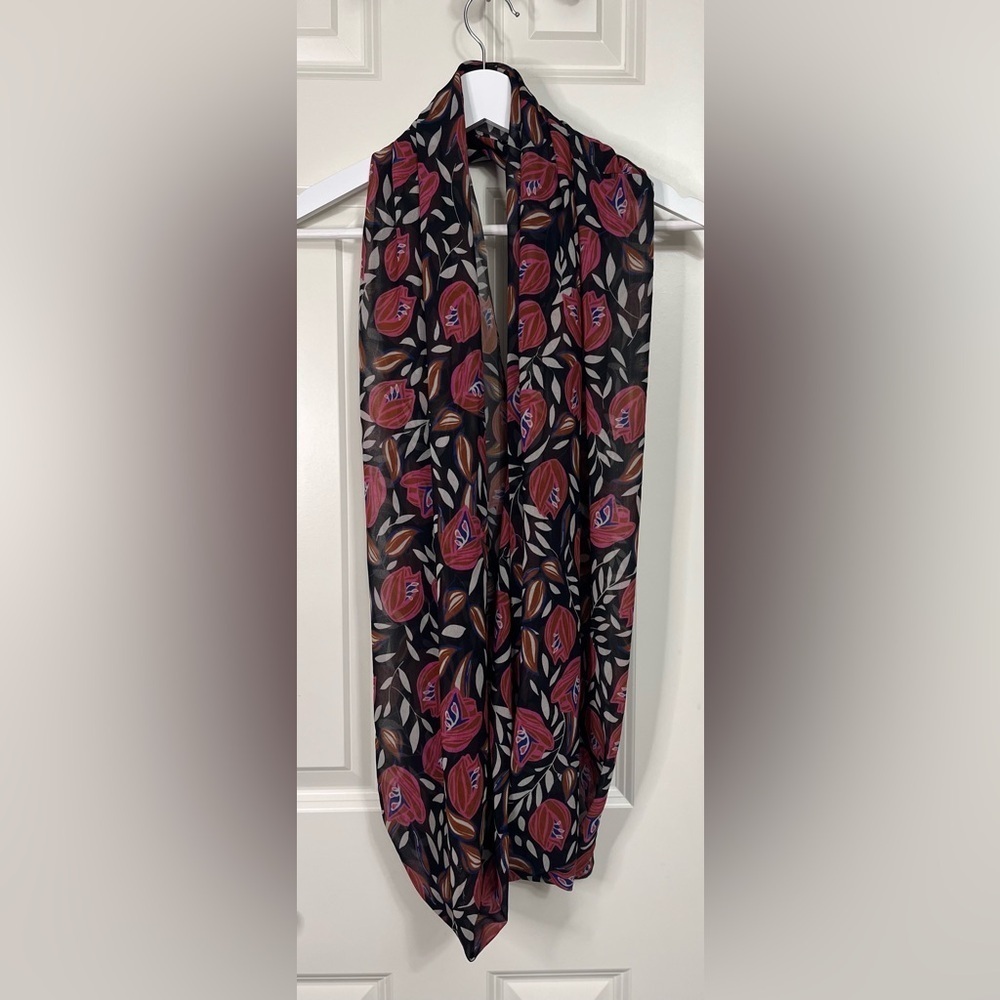 Daniel Rainn Floral Print Scarf
